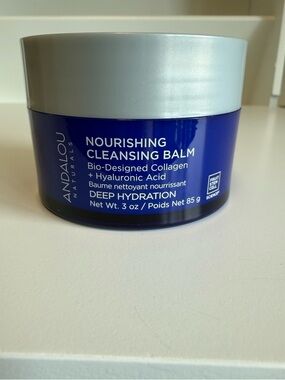 Andalou Naturals Deep Hydration Nourishing Cleansing Face Balm: NEW, Sealed